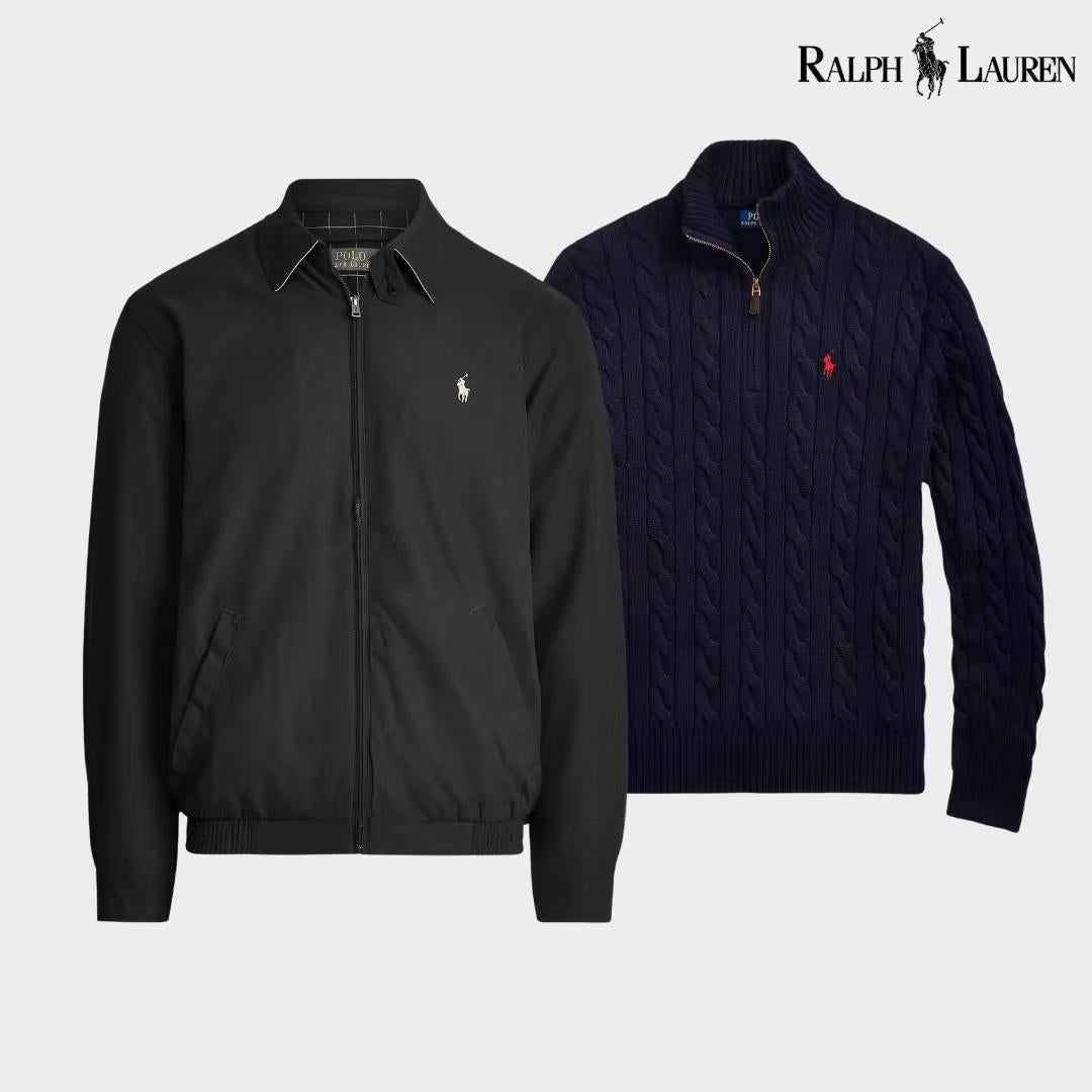 R&L Kit: Bomber Jacket + Free Quarter-Zip Sweater