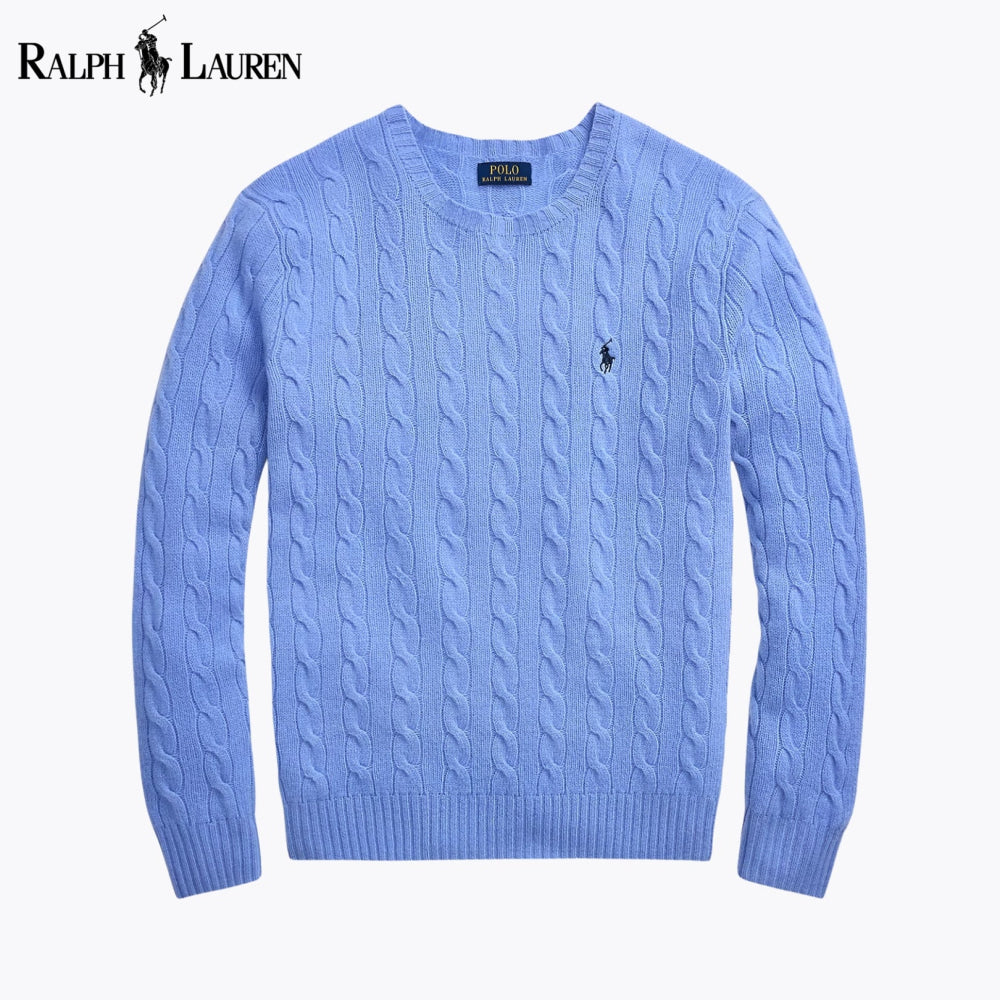 RL Cable-Knit Wool-Cashmere Jumper